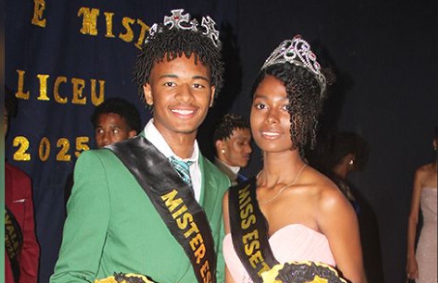 Brava: Maya Furtado e Leandro Barros são os vencedores do Miss e Mister Liceu 2025