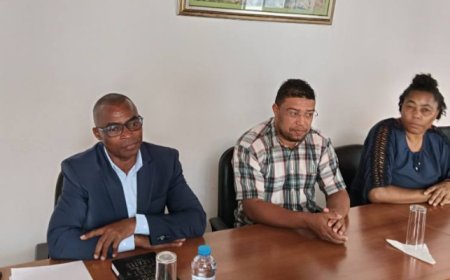 The Minister for Infrastructure meets with the mayors of Fogo (São Filipe) and Brava!