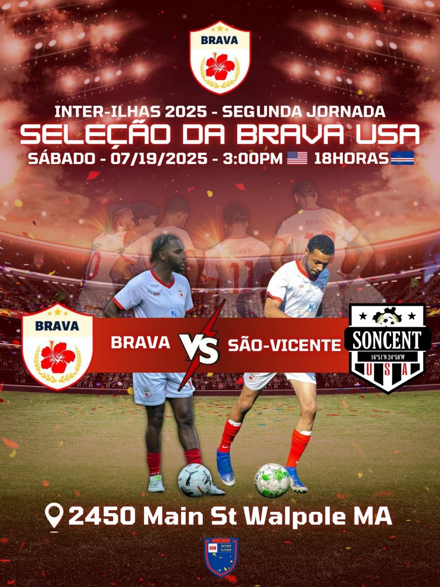 Brava USA Men's National Team takes to the field for a decisive match in the pre-qualification of the USA Inter-Island Tournament
