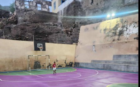 Furna multipurpose hall gets new lighting thanks to support from Captain by the Bay