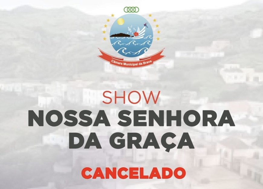 Cancelada show de Nossa Senhora da Graça em solidariedade às vítimas das chuvas