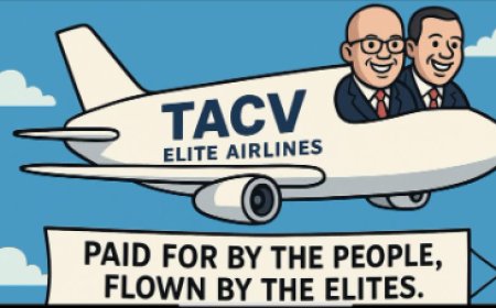 A COMÉDIA DA TACV - Por Antonio Varela