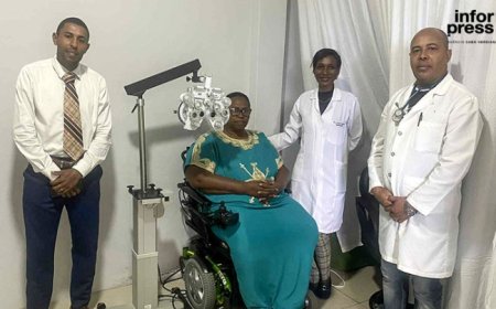 Brava: Hospital provides ophthalmology consultations with equipment donated by the Church of Jesus Christ
