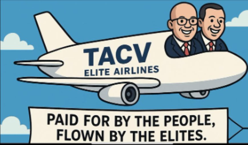 A COMÉDIA DA TACV - Por Antonio Varela