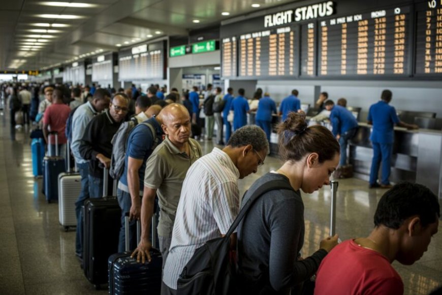 Passageiros Ficam Retidos Após TACV Cancelar 14 Voos em Principais Aeroportos de Cabo Verde