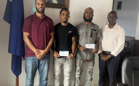 Brava City Council makes a gesture of recognition to the two athletes from Brava who shone in the Trail d'Santiago