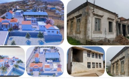 Between the dream and the sad reality, the central school of Nossa Senhora do Monte cries out for help