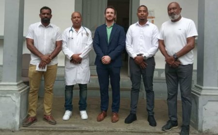 Delegacia de Saúde da Brava recebe visita de membro do Consulado dos EUA