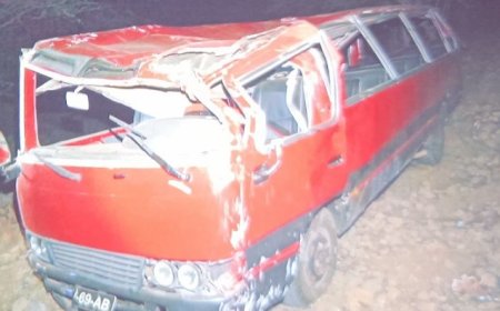 São Filipe: School bus overturns near Lacacã, causing eight injuries