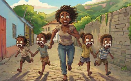 THE PROCESSION TO THE HOSPITAL - By Colin MIranda