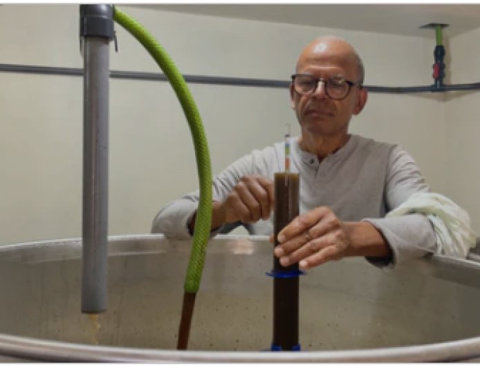 Sugar cane pressing is a key stage in the production of JBEY grog