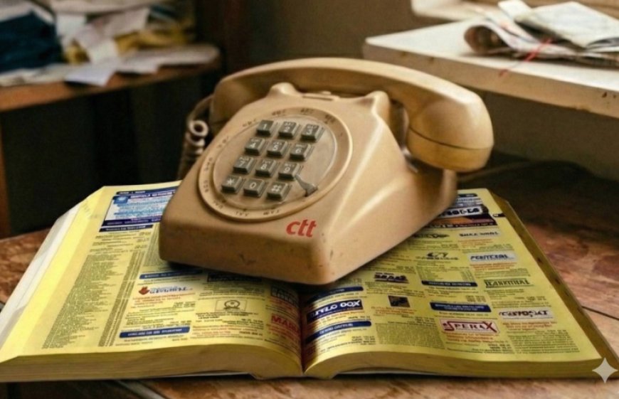 O TROTE, A LISTA TELEFÓNICA E O SILÊNCIO DE DONA PALMIRA - By Colin Miranda