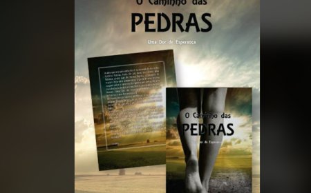 Djeny Barros prepares to launch the book "O Caminho das Pedras: Uma Dor da Esperança" (The Path of Stones: A Pain of Hope)