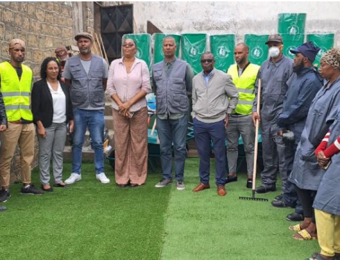 Brava: Local authority strengthens sanitation sector with new materials and equipment