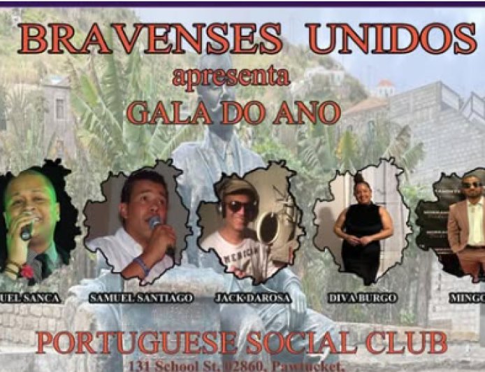 Bravenses Unidos anuncia Gala Anual para Abril em Pawtucket
