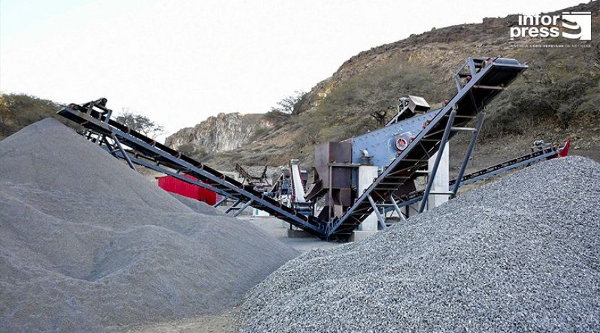 Escassez de cimento paralisa central de britagem na ilha Brava