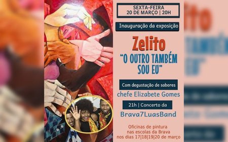 Brava: Centrum Sete Sóis Sete Luas inaugura exposição “O outro também sou eu” de Zelito na sexta-feira