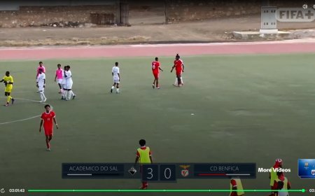 Benfica de Nossa Senhora do Monte goes down to defeat at the start of the National Championship