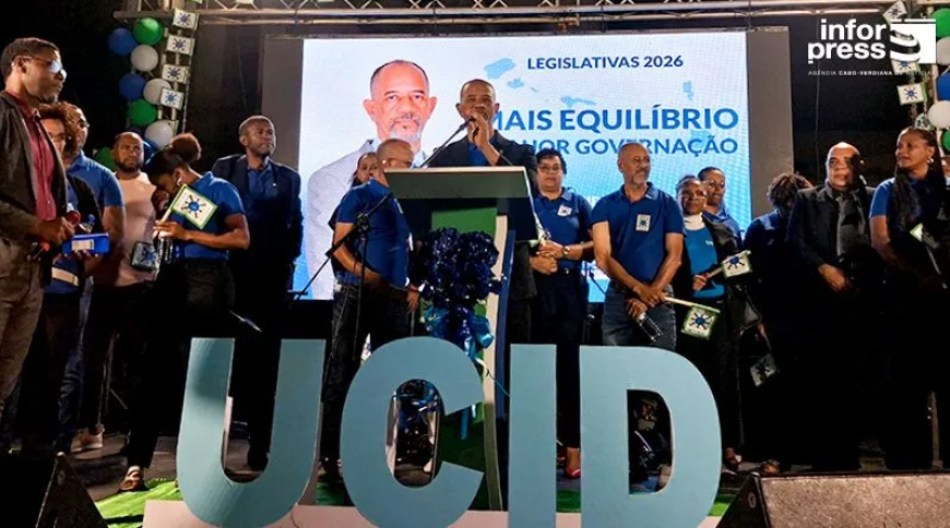Legislativas 2026: UCID promete estádio nacional e centro de formação profissional em São Vicente