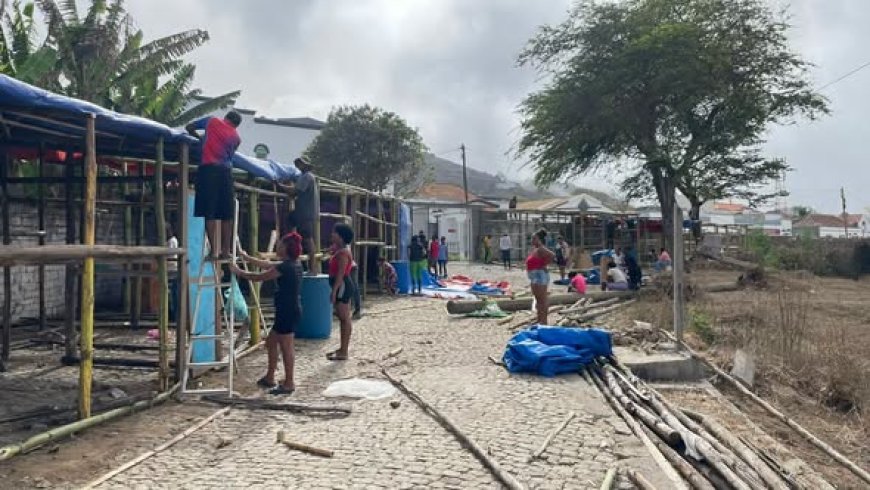 Nhô Sandjon 2026: Setting up the traditional stalls has begun and promises to move Nova Sintra