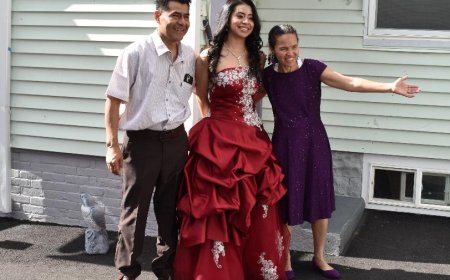 Filha de Bravense é Escolhida Oradora da Turma e Destaca-se como Melhor Aluna da Tolman High School em Pawtucket nos Estados Unidos