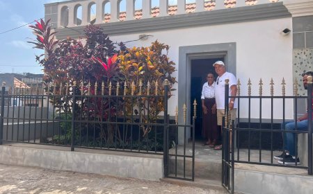 Fundação Nilza Varela em missão social na Ilha Brava - António Varela avalia abras e planeia novos investimentos coletivos