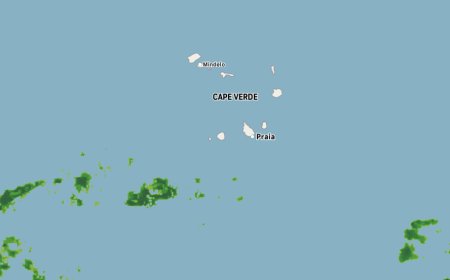 Onda tropical coloca Brava sob risco de chuva forte e trovoadas nas próximas 24 horas