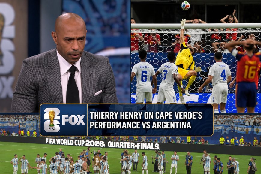 Thierry Henry Calls for a Special FIFA Trophy for Cape Verde. "Soccer Should Honor This Team"