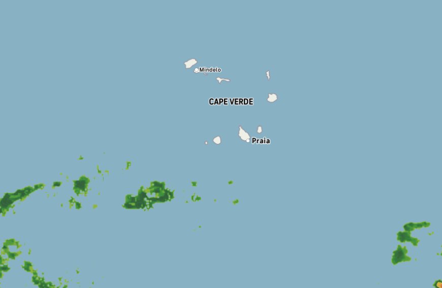 Onda tropical coloca Brava sob risco de chuva forte e trovoadas nas próximas 24 horas