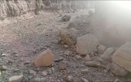 Nova queda de pedras bloqueia estrada de acesso à Fajã d’Água
