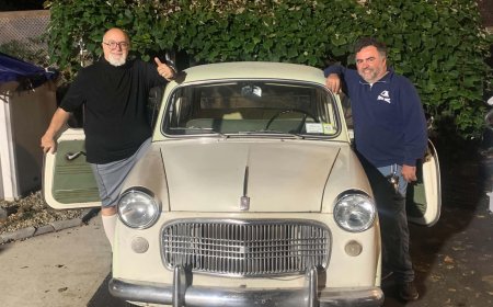Armando Madeira buys a car just like the one his father owned in Brava to preserve the memory and relive childhood memories