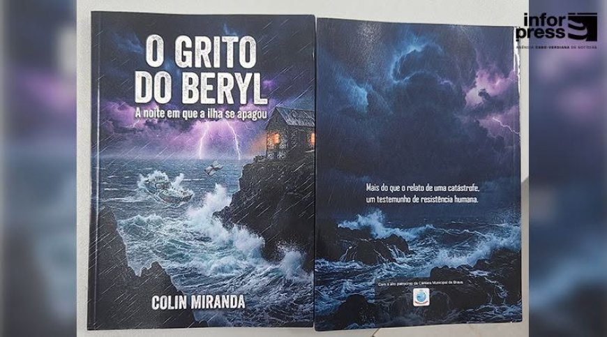 Escritor bravense Nelson Miranda lança livro sobre ciclone que devastou a Brava em 1982